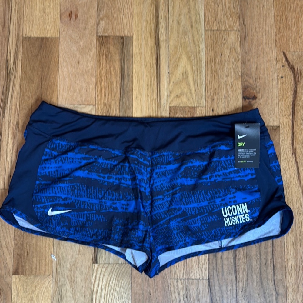 UConn huskies women’s Nike XXL dri fit shorts basketball blue ncaa